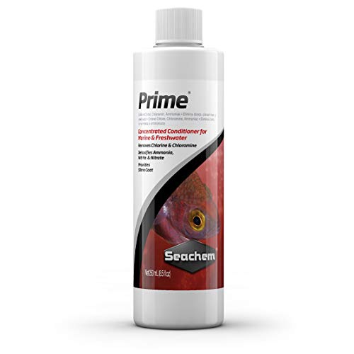 Kondicionér na čerstvé a slané vody Seachem Prime - odstraňovač a detoxikátor chemikálií 500 ml