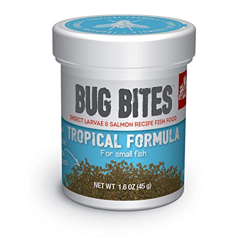 Krmivo pre tropické ryby Fluval Bug Bites, malé granule pre malé a stredne veľké ryby, 1,59 oz., A6577
