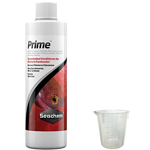Seachem Prime, 500 ml / 50 ml zväzok odmerky